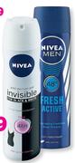 Nivea Deodorant Assorted-150ml Each
