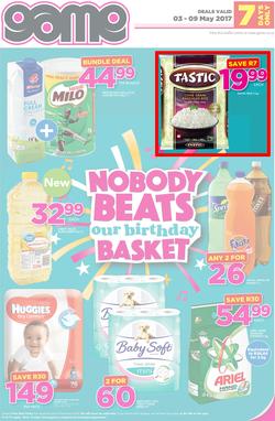 Game JHB : Nobody Beats Our Birthday Basket (3 May - 9 May 2017), page 1