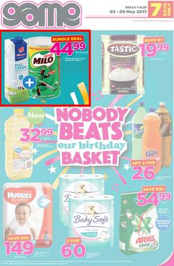 Game JHB : Nobody Beats Our Birthday Basket (3 May - 9 May 2017), page 1