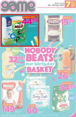 Game JHB : Nobody Beats Our Birthday Basket (3 May - 9 May 2017), page 1