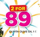 OliVita Olive Oil-2x1Ltr