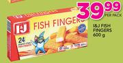 I&J Fish Fingers-600g Per Pack