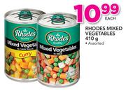Rhodes Mixed Vegetables Assorted-410g Each