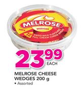 Melrose Cheese Wedges Assorted-200g