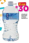 Aquelle Natural Spring Water-2x5Ltr