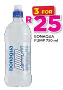Bonaqua Pump-3x750ml