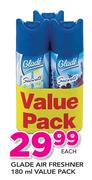Glade Air Freshener 180ml Value Pack