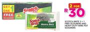 Scotch Brite 3+1 Free Scourers And Heavy Duty Wire Pot Scourers-For 2