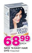 Nice N Easy Hair Dye Assorted