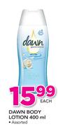 Dawn Body Lotion Assorted-400ml