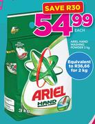 Ariel Hand Washing Powder-3Kg