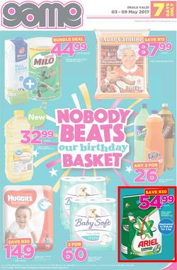 Game KZN : Nobody Beats Our Birthday Basket (3 May - 9 May 2017), page 1