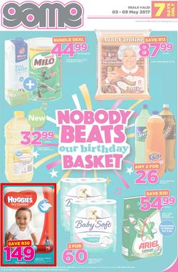 Game KZN : Nobody Beats Our Birthday Basket (3 May - 9 May 2017), page 1