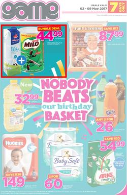 Game KZN : Nobody Beats Our Birthday Basket (3 May - 9 May 2017), page 1