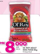 Ol'Roy Adult Dog Food Assorted-8Kg Per Pack