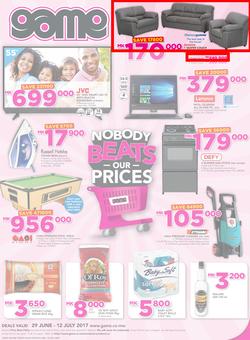 Game Malawi : Nobody beats Our Prices (29 June - 12 July 2017), page 1