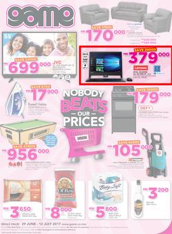Game Malawi : Nobody beats Our Prices (29 June - 12 July 2017), page 1