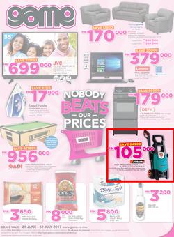 Game Malawi : Nobody beats Our Prices (29 June - 12 July 2017), page 1