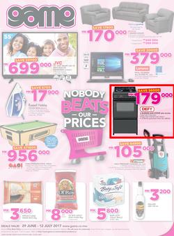 Game Malawi : Nobody beats Our Prices (29 June - 12 July 2017), page 1