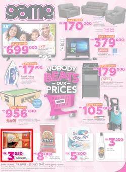 Game Malawi : Nobody beats Our Prices (29 June - 12 July 2017), page 1