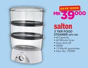 Salton 3 Tier Food Steamer SFS-100