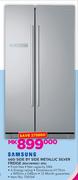 Samsung 660Ltr Side By Side Metallic Silver Fridge RSA1NHMG1 XFA