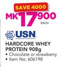 USN Hardcore Whey Protein-908g Each