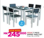 Vegas 7 Piece Dining Table Set