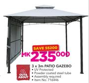 Out & About 3 x 3m Patio Gazebo