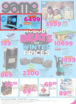 Game Namibia : Nobody Beats Our Winter Prices (29 June - 12 July 2017), page 1