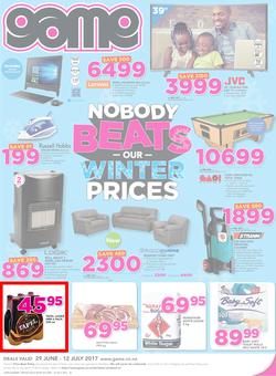 Game Namibia : Nobody Beats Our Winter Prices (29 June - 12 July 2017), page 1
