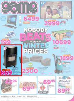 Game Namibia : Nobody Beats Our Winter Prices (29 June - 12 July 2017), page 1