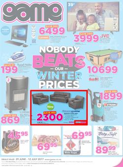 Game Namibia : Nobody Beats Our Winter Prices (29 June - 12 July 2017), page 1
