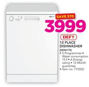 Defy 12 Place Dishwasher DDW175