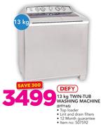 Defy 13Kg Twin-Tub Washing Machine DTT165