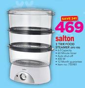 Salton 3 Tier Food Steamer SFS-100
