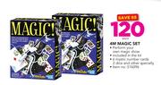 4M Magic Set Including 6 Mystic Number Cards, 2 Dice 7 Other Specially-Each