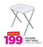 Folding Tray Table