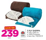 Always Home 2 Ply Sherpa-Each