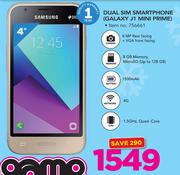 Samsung Dual Sim Smartphone Galaxy J1 Mini Prime