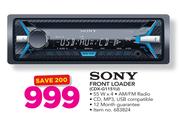 Sony Front Loader CDX-G1151U