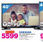 Samsung 40" FHD Smart LED TV 40J5200ARXXA