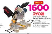 Ryobi 210mm 1200W Mitre Saw CMS-210A