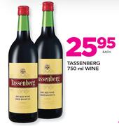 Tassenberg Wine-750ml Each