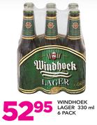 Windhoek Lager-6x330ml