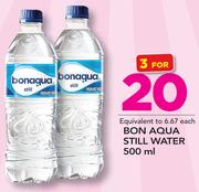 Bon Aqua Still Water-3x500ml