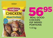 Real Good Chicken IQF Mixed Portions-1.5Kg