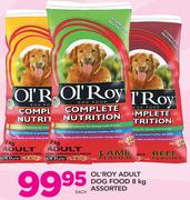Ol'Roy Adult Dog Food Assorted-8Kg Each