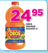Oros Orange Squash-2Ltr