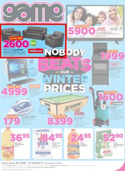Game Botswana : Nobody Beats Our Winter Prices (29 June - 12 July 2017), page 1